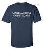 Christian Make America Godly Again Adult Short Sleeve Tee Shirt
