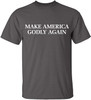 Make America Godly Again men's Christian tee - design view 6