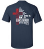 Eternal Life Series Unashamed Of The Gospel men's Christian tee - design view 4