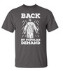 Funny Jesus: Back by Popular Demand Black men's Christian tee - design view 4
