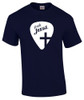 Pick Jesus Black men's Christian tee - design view 5