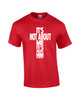 It's Not About Me It's About Him Message Black men's Christian tee - design view 9