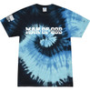 Man of God Dad Father Grandpa American Flag Sleeve men's Christian tee - design view 10