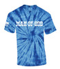 Man of God Dad Father Grandpa American Flag Sleeve men's Christian tee - design view 12