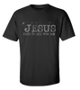 Eternal Life Jesus Paid It All For Me Typewriter Font men's Christian tee - design view 9