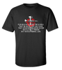John 3:16 Scripture Bible Verse For God So Loved the World men's Christian tee - design view 8