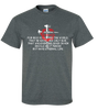 John 3:16 Scripture Bible Verse For God So Loved the World men's Christian tee - design view 12