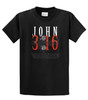 Christian John 3:16 with Nails For God So Loved the World Jesus Men's Short Sleeve T-shirt