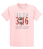 John 3:16 with Nails For God So Loved the World Jesus men's Christian tee - design view 10