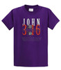 Christian John 3:16 with Nails For God So Loved the World Jesus Men's Short Sleeve T-shirt