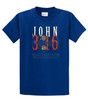 Christian John 3:16 with Nails For God So Loved the World Jesus Men's Short Sleeve T-shirt
