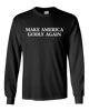 Make America Godly Again men's Christian long sleeve tee - design view 10
