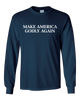 Make America Godly Again men's Christian long sleeve tee - design view 12