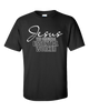 Jesus the Original Essential Worker men's Christian tee - design view 5