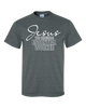 Jesus the Original Essential Worker men's Christian tee - design view 14