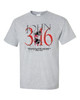 Trenz Shirt Company John 3:16 Christian Unisex Short Sleeve T-shirt