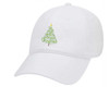 Women's Merry Christmas Holiday Ladies Fit Dad Hat With Metal Buckle Back