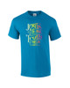 Jesus is The Way antiqueroyal men's Christian tee - design view 4