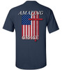 Eternal Life Series Amazing Grace men's Christian tee - design view 4