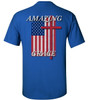 Eternal Life Series Amazing Grace men's Christian tee - design view 5
