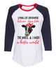 Women's Cow Bandana Jesus Take the Wheel Heifer Ladies Fit Raglan Short Sleeve T-shirt