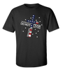 The Bible Says Do Not Fear 365 Times Psalm 23:4 men's Christian tee - design view 5