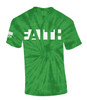Faith Jesus Christ American Flag men's Christian tee - design view 9