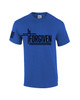 Forgiven Cross Jesus men's Christian tee - design view 4