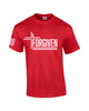 Forgiven Cross Jesus men's Christian tee - design view 6