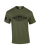 Trust God Not Government American Flag men's Christian tee - design view 4