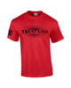 Trust God Not Government American Flag men's Christian tee - design view 5