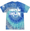 Iron Sharpens Iron Proverbs 27:17 Heavy Metal Logo Bible men's Christian tee - design view 8