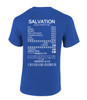 Salvation Jesus Paid It All Receipt Romans 6:23 Bible men's Christian tee - design view 5