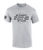 He Counts The Stars and Calls Them By Name Psalm 147:4 Bible men's Christian tee - design view 6