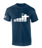 Can You Hear Me Now Good Service Flag Sleeve men's Christian tee - design view 3