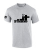 Can You Hear Me Now Good Service Flag Sleeve men's Christian tee - design view 6