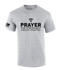 Prayer the Strongest Wireless Connection Flag Sleeve men's Christian tee - design view 6