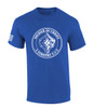 Soldier of Christ 2 Timothy 2:1 3 Flag Sleeve men's Christian tee - design view 5
