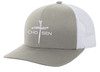 Trenz Shirt Company Christian Chosen Cross Embroidered Mens Adjustable Snapback Mesh Back Trucker Hat
