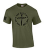 Jesus The Way The Truth The Life John 14:6 Scripture Nail men's Christian tee - design view 6