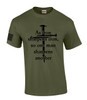 Iron Sharpens Iron Proverbs Proverbs 27:17 men's Christian tee - front graphic
