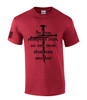 Iron Sharpens Iron Proverbs Proverbs 27:17 men's Christian tee - design view 4