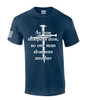 Iron Sharpens Iron Proverbs Proverbs 27:17 men's Christian tee - design view 5