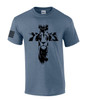 Lion of Judah Cross men's Christian tee - design view 3