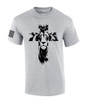 Lion of Judah Cross men's Christian tee - design view 5