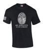 My Identity Is In Christ Nail Cross Fingerprint men's Christian tee - design view 3