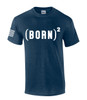 Born Again Jesus men's Christian tee - design view 3