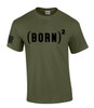 Born Again Jesus men's Christian tee - design view 4