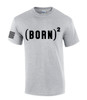 Born Again Jesus men's Christian tee - design view 5