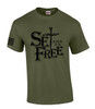 If The Son Set You Free You Will Be Free Indeed John 8:36 men's Christian tee - design view 5